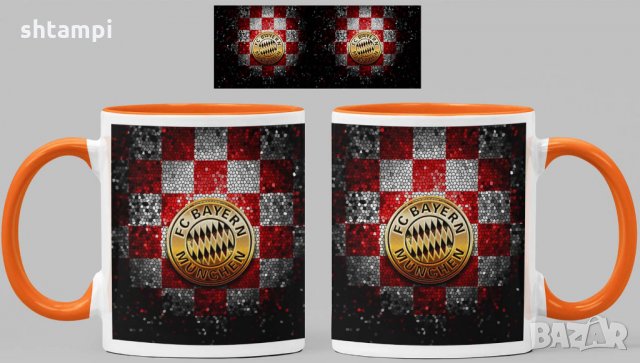 Чаша Байерн Мюнхен Bayern Munich Керамична, снимка 2 - Фен артикули - 34783529