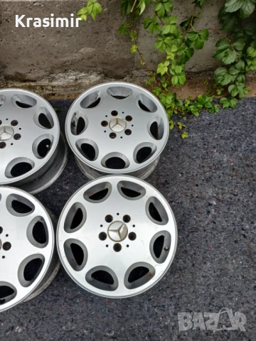 Оригинални алуминиеви джанти Mercedes 16” 5x112 – 7.5J ET41 (Made in Belgium), снимка 3 - Гуми и джанти - 52014704