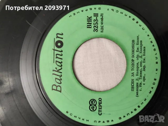 Малки грамофонни плочи , снимка 4 - Грамофонни плочи - 47609150