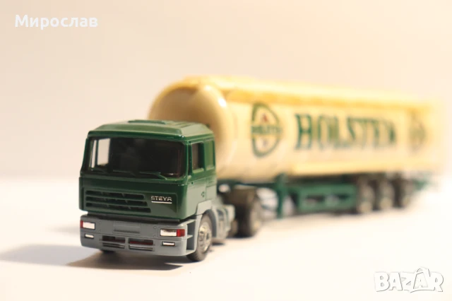 HERPA H0 1/87 STEYR ВЛЕКАЧ KАМИОН МОДЕЛ TIR ЦИСТЕРНА, снимка 3 - Колекции - 51074060