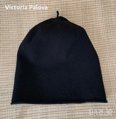 Шапка Beanie (бини) 100%  вълна унисекс, снимка 3 - Шапки - 42604521