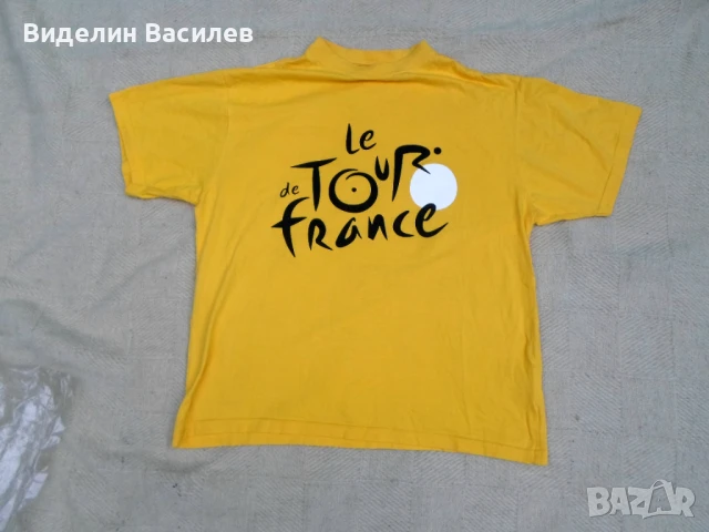Tour de France yellow t shirt/тениска "М" размер/