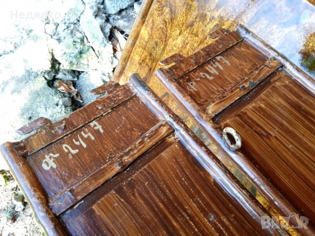 Старинно-1900г метално легло,отлично, снимка 6 - Антикварни и старинни предмети - 34539272