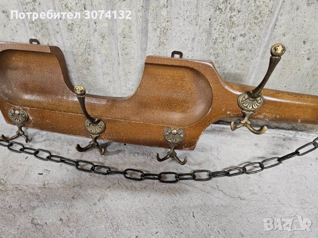 Ретро закачалка за стена, снимка 2 - Закачалки - 40918669