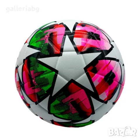 Цветна футболна топка