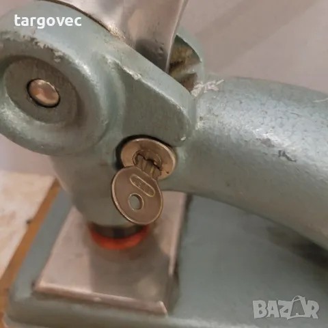 голям старинен немски настолен релефен печат, снимка 3 - Антикварни и старинни предмети - 49518803