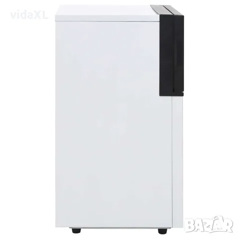 vidaXL Ледогенератор, черен и бял, 45 кг/24 часа, снимка 6 - Електронни везни - 56147602