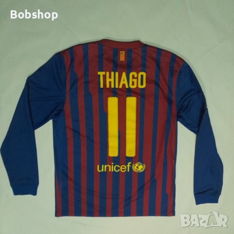 Barcelona - Thiago Alcantara №11 - Nike - season 2011-2012, снимка 12 - Футбол - 41609459