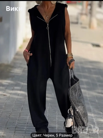 Ежедневен дамски гащеризон, размер М, снимка 3 - Гащеризони - 52978735