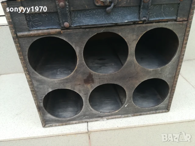КУТИЯ ЗА ВИНО 0406250728LCHERY, снимка 9 - Антикварни и старинни предмети - 50542720