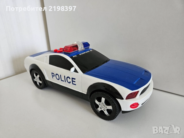 Детска играчка полицейска кола, снимка 2 - Коли, камиони, мотори, писти - 51549238