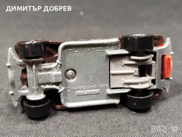 СТАРА РЕТРО МЕТАЛНА КОЛИЧКА HOT WHEELS FORD COUPE MALAYSIA, снимка 6 - Колекции - 48893165