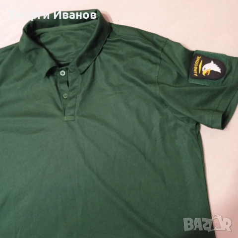 US ARMY 101st AIRBORNE SCREAMING EAGLES L/XL нова без етикет тениска армия САЩ, снимка 2 - Тениски - 53076288