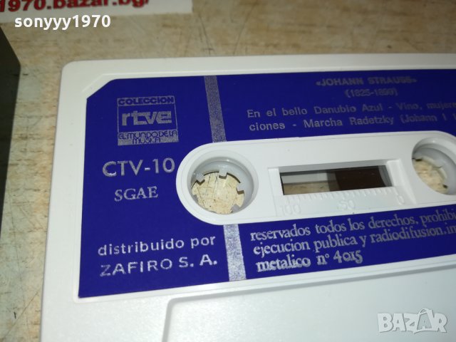 JOHANN STRAUSS-АУДИОКАСЕТА 0410211926, снимка 6 - Аудио касети - 34349368