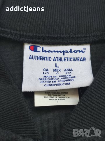 Мъжко горнище Champion размер L, снимка 6 - Спортни дрехи, екипи - 42188801