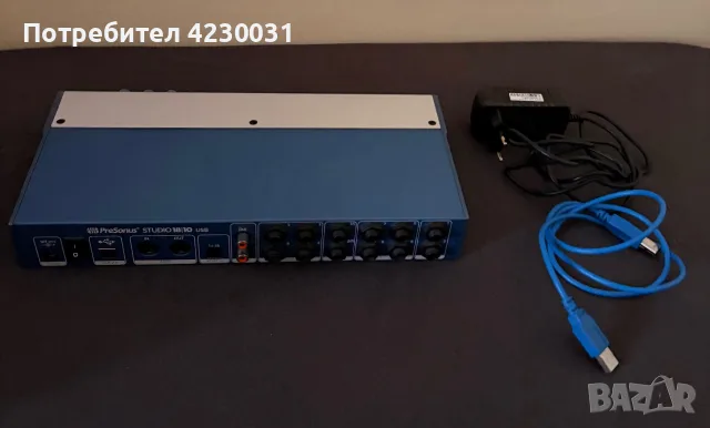 Аудио интерфейс(Звукова карта) PreSonus 18/10 STUDIO, снимка 2 - Ресийвъри, усилватели, смесителни пултове - 56376313