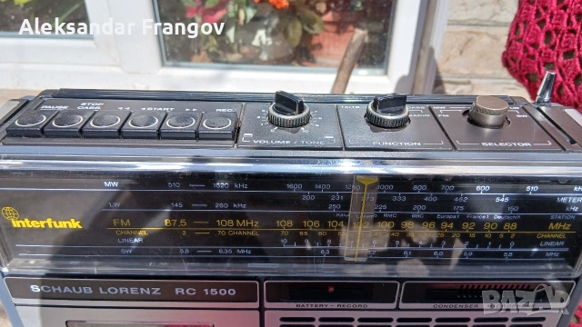 ITT SHAB LORENZ RC 1500, снимка 3 - Радиокасетофони, транзистори - 53847061
