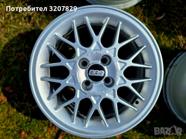 Комплект джанти BBS RN012 15цола 4x100 7J ET35, снимка 5 - Гуми и джанти - 53763113