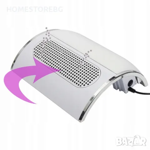 💅 Прахоуловител за маникюр 40W – Чистота и комфорт за вашата работна среда! 💅