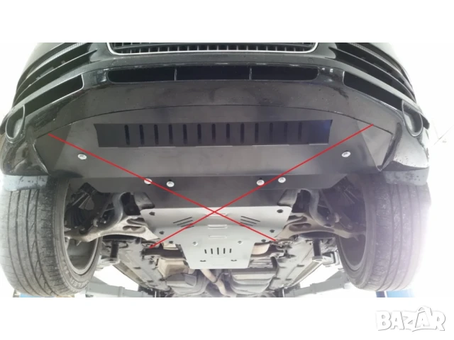 Метална кора под скоростна кутия Audi Q7 2006г – 2015г, снимка 5 - Аксесоари и консумативи - 51045225