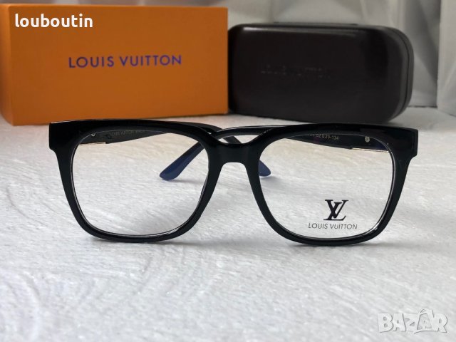 Louis Vuitton диоптрични рамки.прозрачни слънчеви,очила за компютър, снимка 5 - Слънчеви и диоптрични очила - 41103790