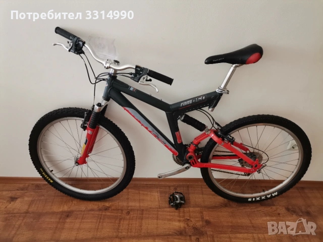 Велосипед Univega- full suspesion -/full Shimano Deore LX, снимка 5 - Велосипеди - 53753953