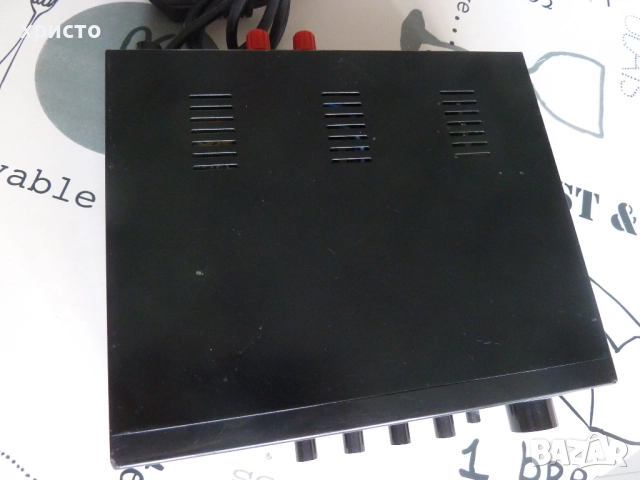 мини усилвател Dynavox E-SA18, снимка 2 - Ресийвъри, усилватели, смесителни пултове - 51716385