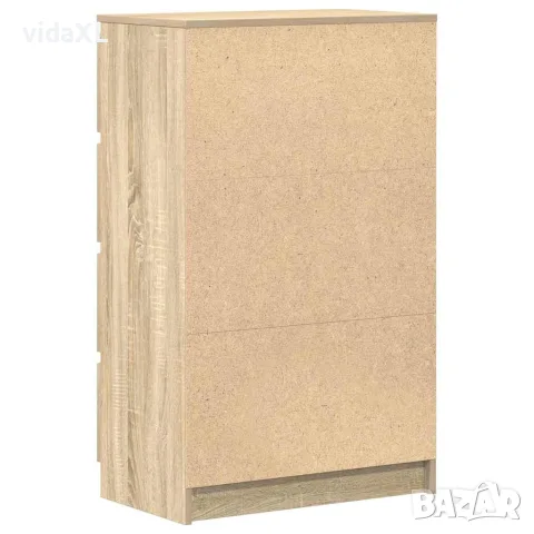 vidaXL Сайдборд, сонома дъб, 60x35x98,5 см, инженерно дърво, снимка 8 - Бюфети - 56147684