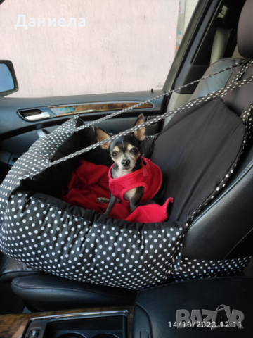 Седалка за кола за куче (столче) , снимка 3 - За кучета - 44724842