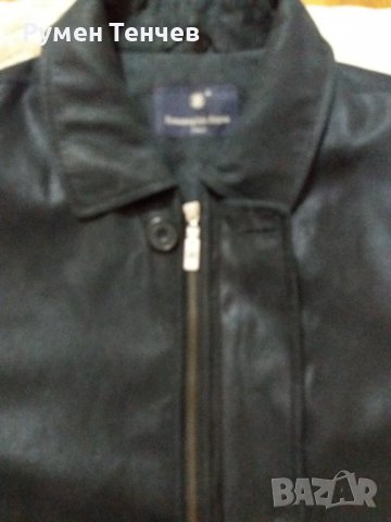 Мъжко яке ,, Ermenegildo Zegna". Размер XL. Искуствена кожа. Перфектно състояние. , снимка 10 - Якета - 39152465