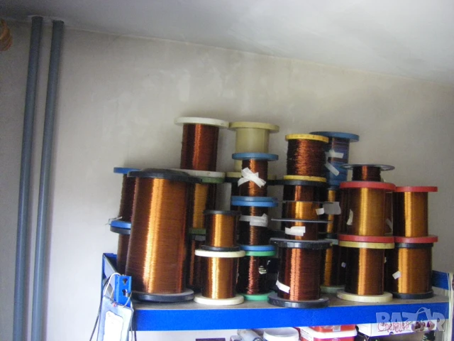 Емайлиран, намотъчен, бобинажен проводник ПЕТ-2F, снимка 4 - Друга електроника - 47548205