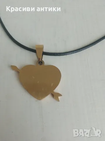 Разпродажба! Медицинска стомана сьрце за любов, снимка 2 - Колиета, медальони, синджири - 48494972