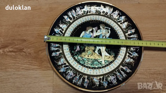 Красива,чиния от Гърция., снимка 2 - Колекции - 48499596