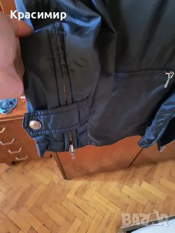Черно яке с качулка, сезон пролет-есен, снимка 6 - Якета - 50353779
