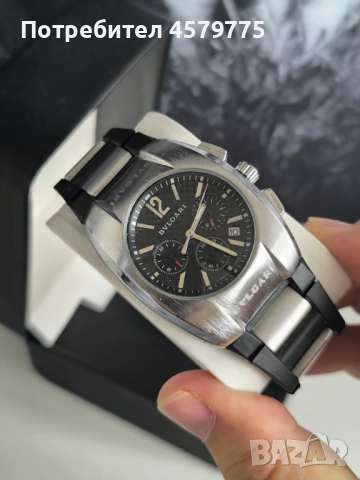 BVLGARI  - хронограф  УНИСЕКС , снимка 4 - Мъжки - 52385514