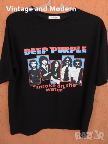 Тениска Deep Purple Smoke on the water (M) 
