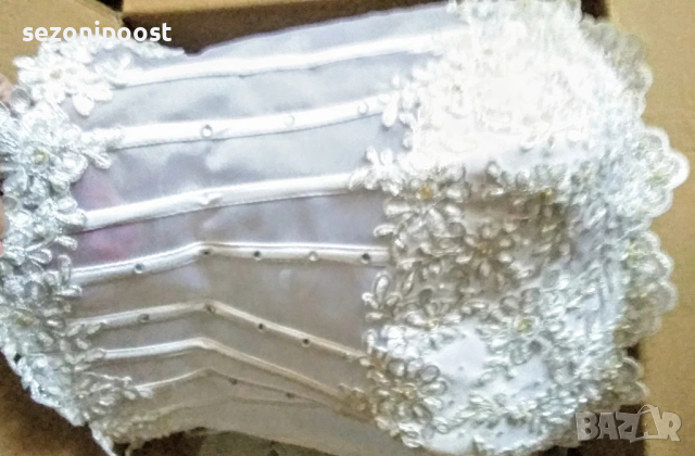 🌺Дамски официален бял корсет-М,Л🌺