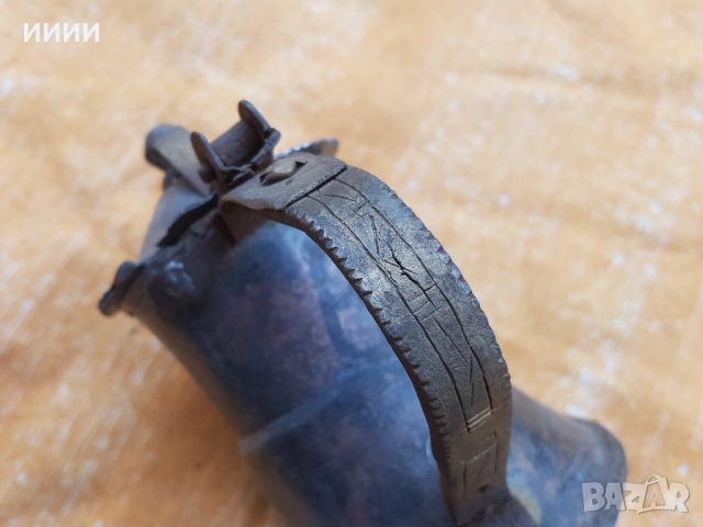 Османски чайник кафеник кана, снимка 3 - Антикварни и старинни предмети - 53844172