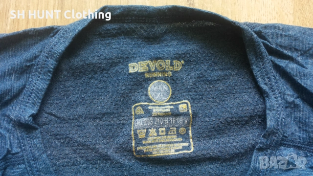 DEVOLD RUNNING T-Shirt 69% Merino Wool размер L / XL тениска 69% Мерино вълна - 2073, снимка 10 - Тениски - 53419550