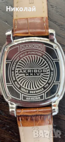 Akribos XXIV мъжки кварцов часовник реф. AK462BR, снимка 4 - Мъжки - 49856352