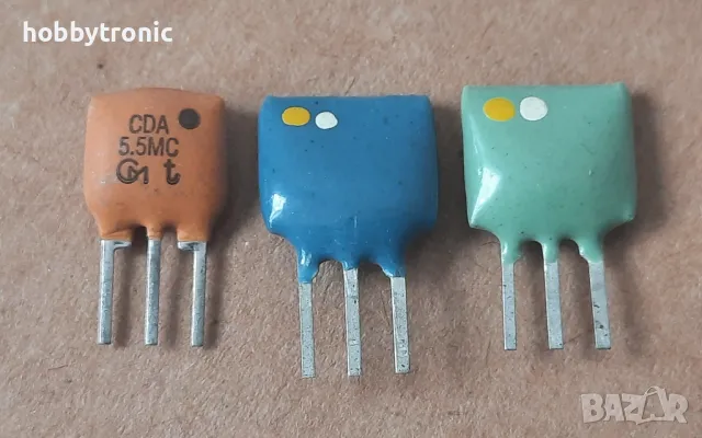 Пиезокерамични филтри 5.5MHz, 6.5MHz ФП1П8-62.02