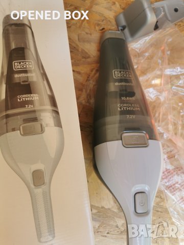 Ръчна прахосмукачка Black&Decker, "DUSTBUSTER" с Li-Ion батерия, С аксесоари, 7.2 V, 1.5 Ah, тип NVC, снимка 9 - Прахосмукачки - 41714980