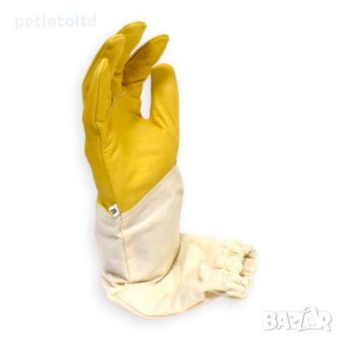 Ръкавици естествена кожа с ръкавели, снимка 10 - За пчели - 24374025