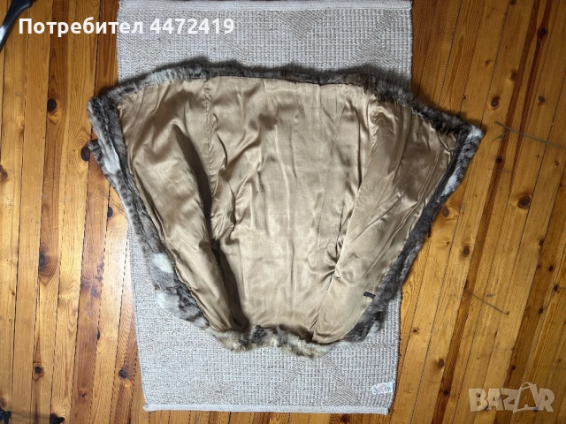 Дамско зимно палто от заек, снимка 2 - Палта, манта - 52231712