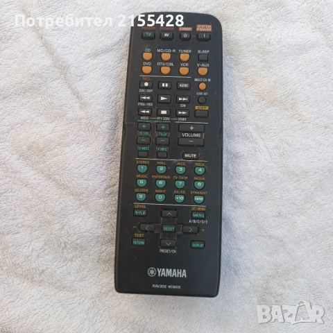 Оригинално дистанционно Yamaha RAV 302 WC66030