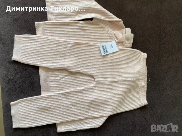 NEXT baby сет от блузка и панталон, снимка 3 - Бодита за бебе - 51002718