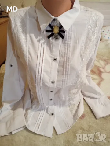 Дамска ризка с брошка 