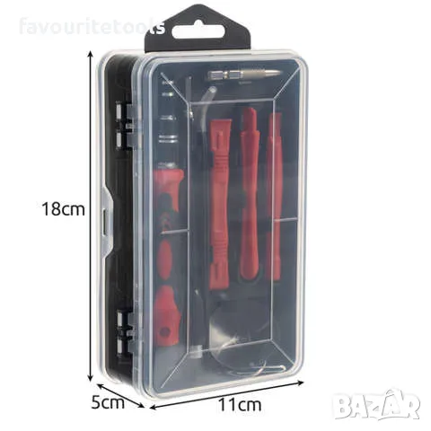 Комплект накрайници за фина механика 110части, снимка 7 - Отвертки - 47603502