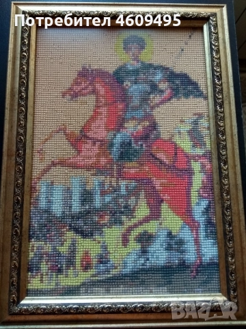 Икона на Свети Димитър, снимка 1