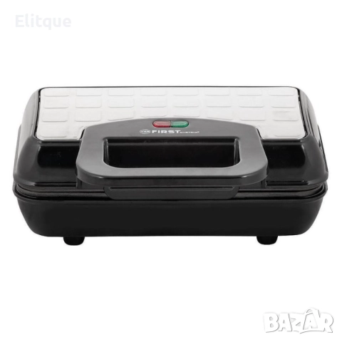 Уред за гофрети с мощност 700W, незалепваща повърхност, защита от изтичане FIRST, снимка 3 - Друга електроника - 52853896